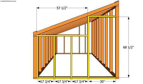 Lean-to Greenhouse Plans | Free Garden Plans - How to build garden projects