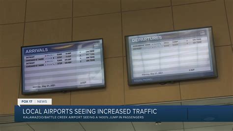 Kalamazoo airport expects to see high passenger turnout for May