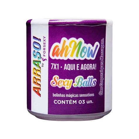 Ahnow Sexy Balls Anestésico Anal 03 Unidades For Sexy DOT G DOT G