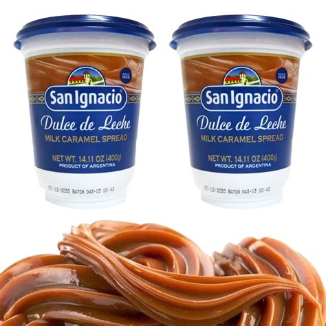 San Ignacio Dulce De Leche Clasico 2 Jars 1325 Lb Argentina Milk