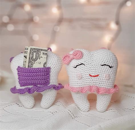 Tooth Fairy Crochet Pattern Pillow Amigurumi Crochet Etsy