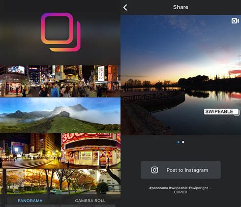 Cómo publicar fotos panorámicas en Instagram iPhoneros