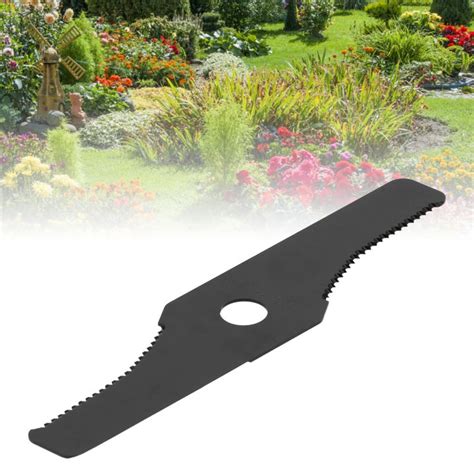 Brush Cutter Blade Manganese Steel High Hardness Long Lasting Use Lawn