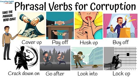 Vocabulary: Phrasal Verbs for Corruption - Phrasal Verbs - YouTube