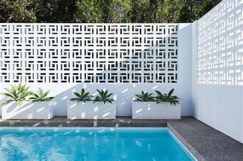 13 Awesome Breeze Block Wall Backyard Inspiration Ideas Lmolnar