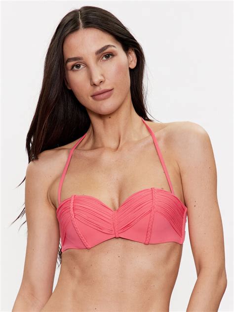 Guess Bikini Partea De Sus E3GJ00 MC043 Roz Modivo Ro