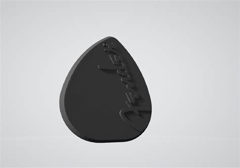 Stl File Guitar Pick 🎸 ・3d Print Object To Download・cults