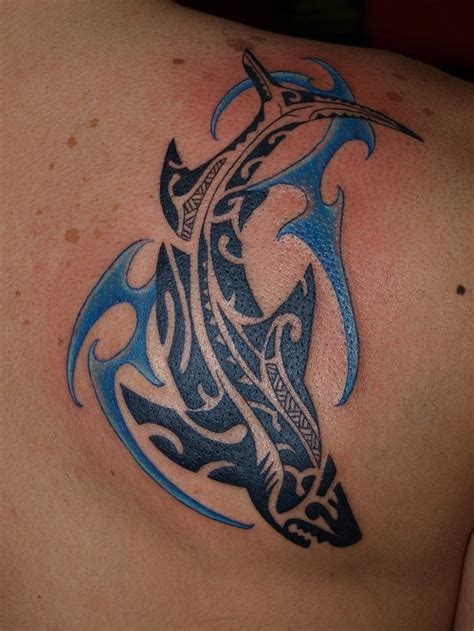 15 Awesome Tribal Shark Tattoos | Only Tribal