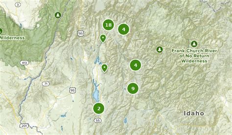 Payette National Forest Map