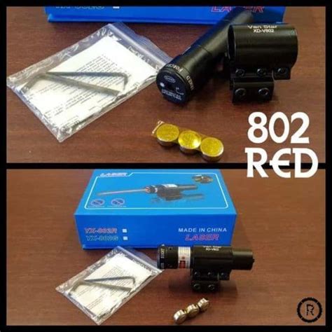 Laser Scope Senapan Nyala Merah Dus Biru Yx Red Lazada Indonesia