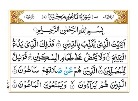 Surah Al Maun Faiz E Islam