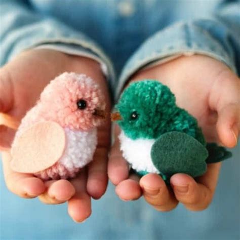 Animaux en pompons projet DIY amusant en quelques étapes simples DIY