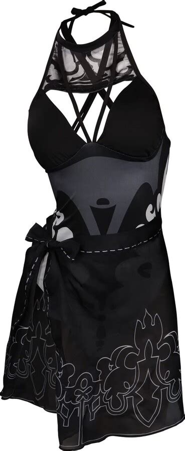 Alleyon Nier Automata Cosplay B Costume Swimsuit Anime Bikini No Type B Dress Bathing Suit