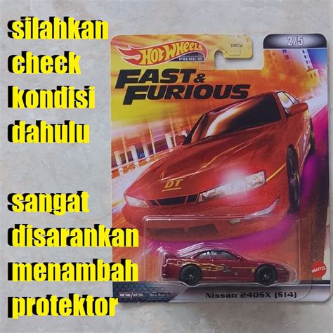 Hot Wheels Premium Fast Furious 2022 Nissan 240sx S14 Shopee Malaysia