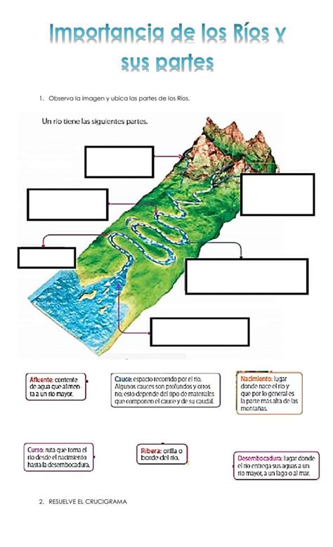 Los Rios Ficha Interactiva Y Descargable Puedes Hacer Los Ejercicios Online O Descargar La