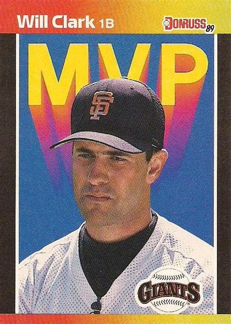 1989 Donruss Bonus MVP S BC 22 Will Clark Trading Card Database