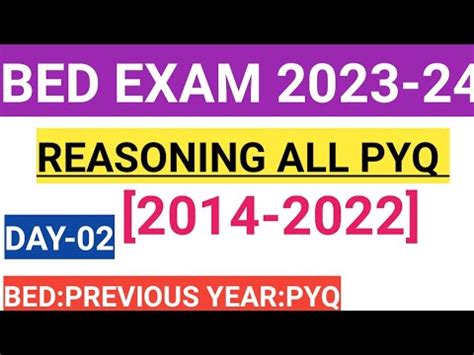 CT BED EXAM 2024 REASONING ODISHA CT BED REASONING LOGICAL