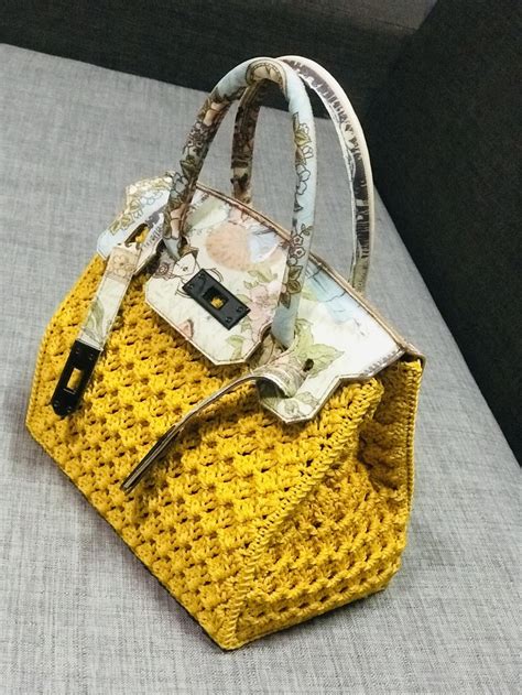 Pin Van Thuy Nguyen Handmade Bag Op Bag By Thuy Nguyen Handmade Gebreide Tas Designer Tassen