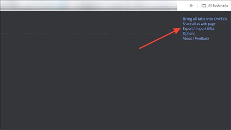 how to save all opened tabs in chrome