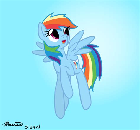 Safe Artist Melodicmarzipan Rainbow Dash G Female