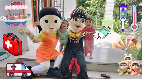 Drama Lucu Badut Boboiboy Sakit Perut Buncit Masuk Angin Di Tolong