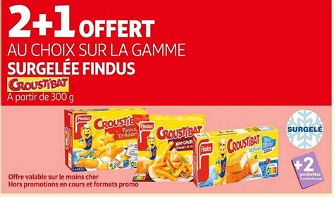 Promo La Gamme Surgelée Findus Croustibat chez Auchan iCatalogue fr