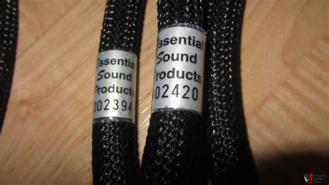 Esp Essential Sound Products The Essence Power Cable 2 Meters Two Of Them Photo 2644732