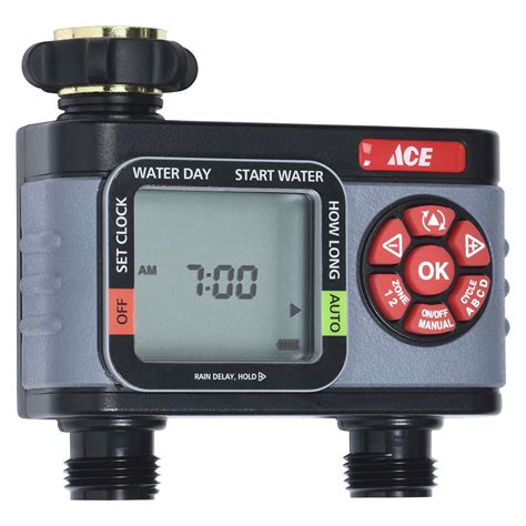 Ace Hydrologic Programmable 2 Zone Digital Water Timer Ace Hardware