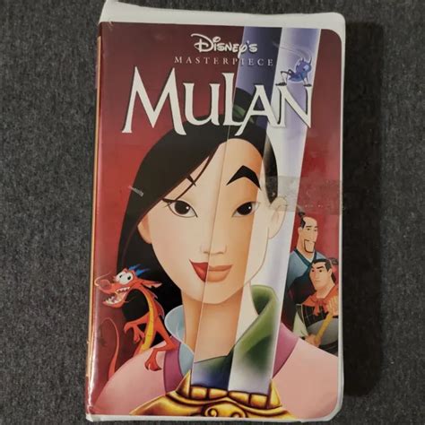 Mulan Vhs Disney S Masterpiece Collection Clamshell Case Eur