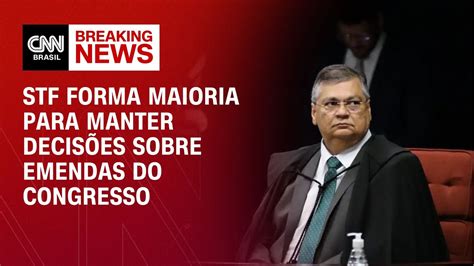 Stf Forma Maioria Para Manter Decisões Sobre Emendas Do Congresso