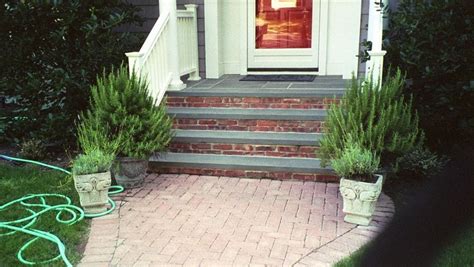 Pin By Deborah OBrien On Front Steps Brick Steps Exterior Stairs