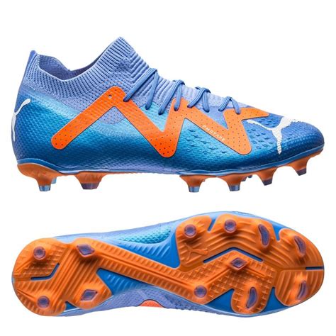 Puma Future Pro Fg Ag Supercharge Bl Hvit Oransje Unisportstore No