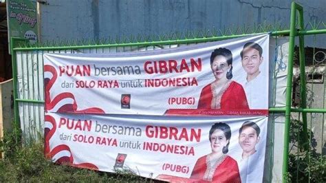 Tag Spanduk Gibran Ada Spanduk Gibran Dan Puan Maharani Wali Kota