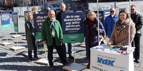 Der Vdk Lichtenfels Fordert Bessere Bedingungen In Der H Uslichen Pflege