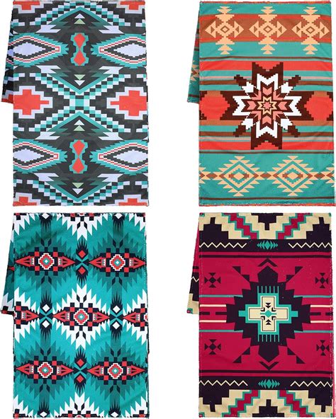 Amazon Lasnten Southwestern Hand Towels Set Of Southwestern