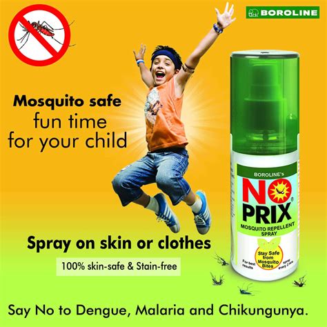 Buy Boroline Norpix Ayurvedic Personal Mosquito Repellent Spray 100 Ml X 4 Pack Of 4 Online