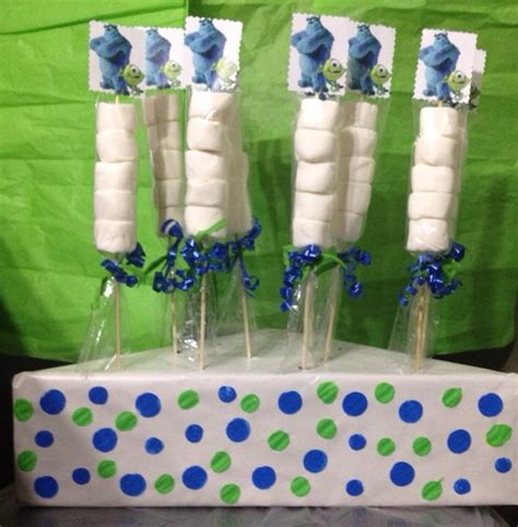 Items similar to Monsters Inc Party Favors- Marshmallows Party Favors on Etsy