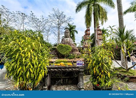 Bali Village Scenic Area Wanning City Hainan Stock Image Image Of