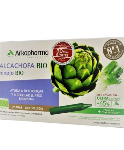 Arkofluido Alcachofa E Hinojo Ampollas Al Mejor Precio Farmacia Olaiz