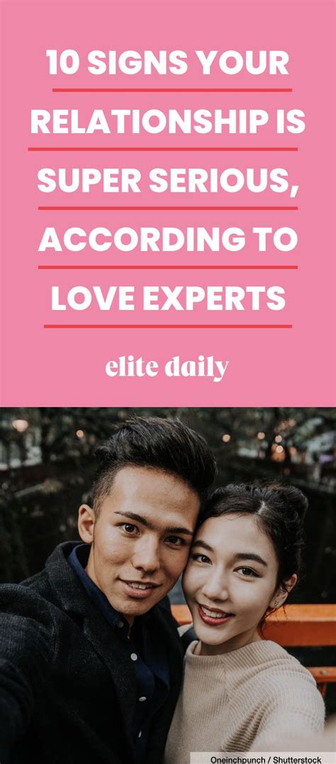 10 Signs Your Relationship Is Super Serious According To Love Experts