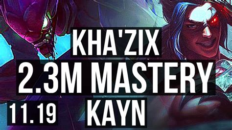 Kha Zix Vs Kayn Jungle Quadra M Mastery Solo Kills