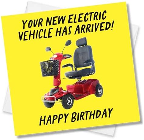 Punkcards Funny Birthday Cards For Men Your New Electric Vehicle