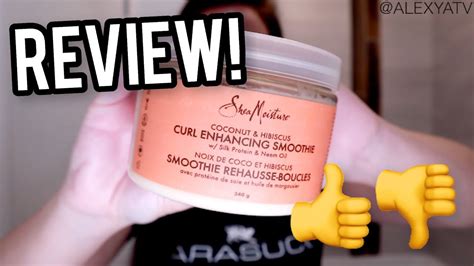 Shea Moisture Coconut And Hibiscus Curl Enhancing Smoothie Review