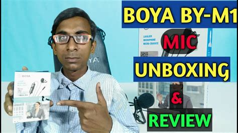 Boya By M Mic Unboxing Review Best Budget Mic For Youtube Video