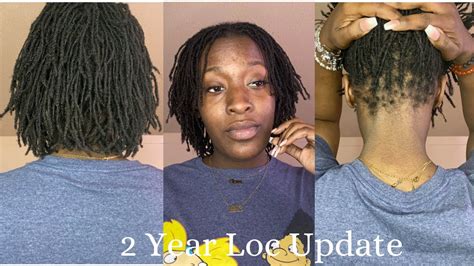 Year Loc Update Diy Microlocs Twist Method Youtube