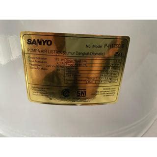 Jual Sanyo Ph C S Pompa Air Sumur Dangkal Otomatis Shopee Indonesia