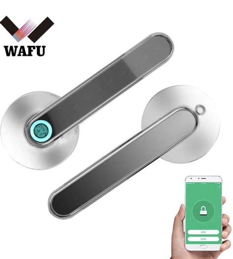 Smart Lock Digital Lock Wafu Bt Fingerprint And Touchscreen Smart