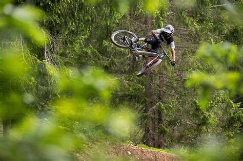 Extreme Mountain Biking Jumps