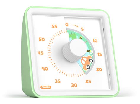 Liorque Minuteur Visuel Timer Enfant 60 Minutes Chronometre Compte À