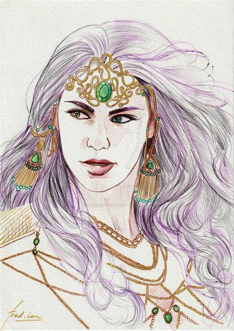 ARTBOOK SKETCH - DEJAH THORIS by fredianofficial on DeviantArt